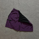 Short Premium Bicolor Roxo