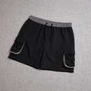 SHORT CARGO FOLLER COM REGULADOR PRETO