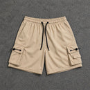 Short Cargo Streetwear Dual Pocket Bege